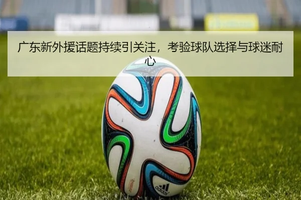广东新外援话题持续引关注，考验球队选择与球迷耐心